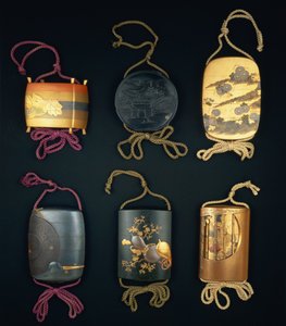 19世紀のインロケース（金箔と漆） 作： Unbekannt Unbekannt