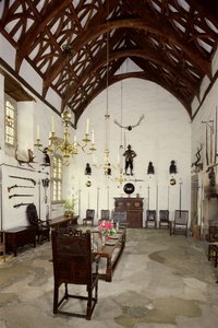 大ホール、Cotehele House、コーンウォールのインテリア 作： Unbekannt Unbekannt
