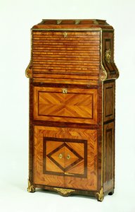 ルイ15世のベニヤ付き段ボール秘書c.1740