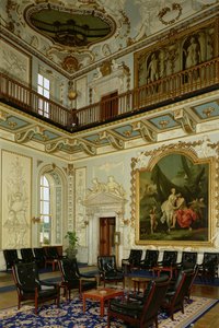ムーアパーク、ホールの内部Jacopo Amigoni（c。1675-1752）、ハートフォードシャー、イギリス 作： Unbekannt Unbekannt