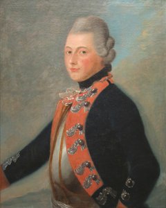 ヘッセン連隊の将校、エルブプリンツ、1776年