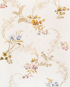 アンナマリアガースウェイトのロココアシンメトリーフローラルデザイン、1744 作： Unbekannt Unbekannt