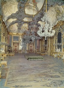 1650年頃に建てられたパレルモのパラッツォガンジのサロン 作： Unbekannt Unbekannt