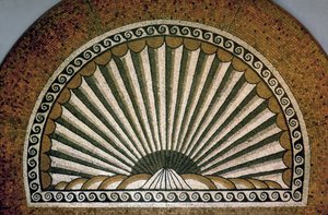 シェルモザイク、Insula II Building I 130-150 AD 作： Unbekannt Unbekannt