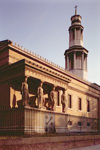 セントパンクラス教会1819-22、チャールズフレデリックインウッド（1798-1840）、ロンドン、イギリス 作： Unbekannt Unbekannt