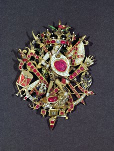 1645年のネイスビーの戦いを記念したネイスビージュエル 作： Unbekannt Unbekannt