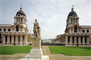 クリストファーレン卿（1632-1723）によって構築されたオールドロイヤル海軍大学グリニッジ、ロンドン、イギリス 作： Unbekannt Unbekannt