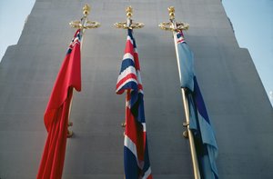 ロンドンのセノタフでユニオンジャック 作： Unbekannt Unbekannt
