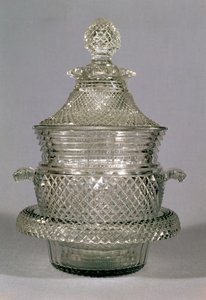 ワインクーラー、1815〜20年頃（カットグラス）