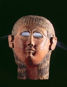 00368 髭面 チュニジア・カルタゴ出土 フェニキア人 前4世紀 成形・彩色済みテラコッタ製 作： Unbekannt