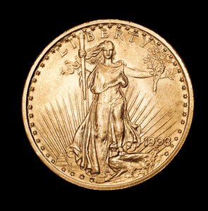 20ドル硬貨、米国 作： Unbekannter Künstler