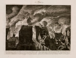 1679年7月27日、オランダ・アムステルダムの大火事