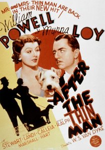 WsVandykeによる映画「The Thin Man」のポスター 1934年 作： Unbekannt