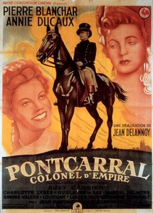 JeanDelannoy監督、Pierre balnchar、Annie Ducaux出演の映画「Pontcarral Colonel d