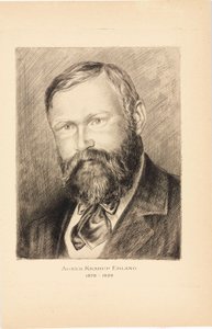 Agner Krarup Erlang（デンマークの数学者 作： Unbekannt