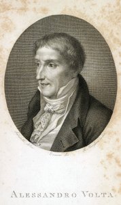 アレッサンドロ・ボルタ（Comte Alessandro Giuseppe Anastasio Volta 作： Unbekannt