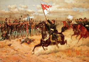 アメリカ南北戦争1861-1865年：シェリダンの騎行」。オペクオンの戦い、第3次ウィンチェスターの戦いとも呼ばれる
