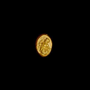 古代ギリシア貨幣、ミュシア、キジコス、エレクトラム硬貨、前475～前410年頃、ケクロプス（写真）