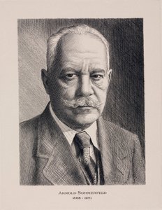 アーノルド・ゾンマーフェルド、ドイツの物理学者、1930年頃 作： Unbekannt