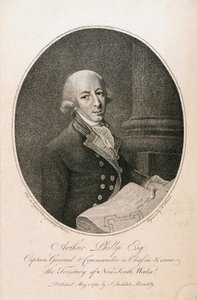 アーサー・フィリップ（英国海軍司令官）1789年頃 作： Unbekannt