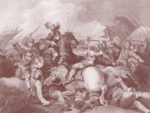 ボズワース・フィールドの戦い 作： Unbekannter Künstler