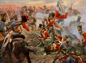 1815年コート・ブラスの戦い（印刷物）
