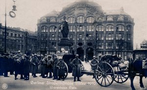 ベルリンのストリートバトル（1919年3月 作： Unbekannter Künstler