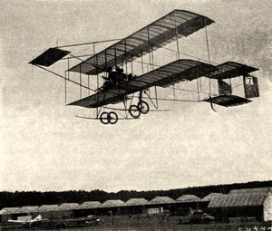 複葉機、20世紀初頭 作： Unbekannter Künstler