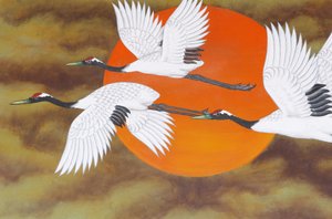 奉恩寺の鳥の絵、ソウル、南の国の人々 作： Unbekannt