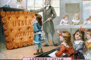 Biscuit Lu nantes - Loire Atlantique N* 205 - Nantes - Musee des Arts Decoratifs - Exhibition "Biscuiterie Nantaise" - 900200156