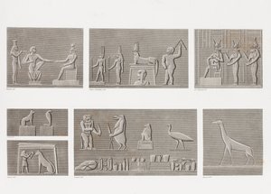 書籍：エジプトの説明 作： Unbekannt