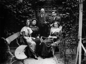 1914年以前のブルジョワ家 作： Unbekannter Künstler