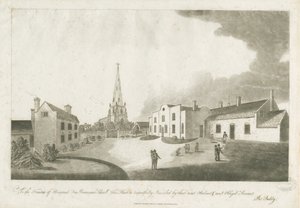 Brewood Grammar School：アクアチントの彫刻、1799年1月30日 作： Unbekannt