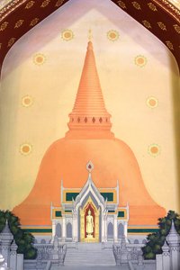 ブッダ大理石の寺院。ワット ベンチャマボピット ドゥシットバナラム ラチャウォラウィハーン1899.バンコク。タイ 作： Unbekannt