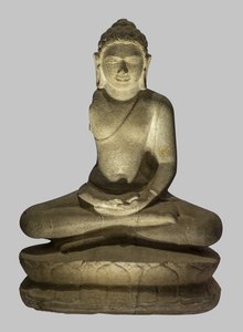 瞑想のジェスチャーを作る仏 作： Unbekannt