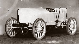 C.S.ロールス社の記録的な80馬力モーターカー「モルス」。 作： Unbekannt
