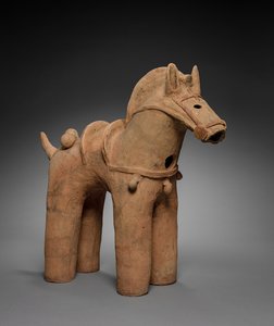 カパリスン埴輪馬、400〜500代 作： Unbekannt