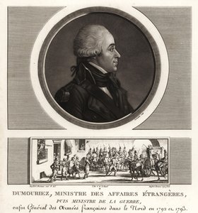 Charles-Francois du Perier Dumouriez（フランス革命戦争の将軍 作： Unbekannt