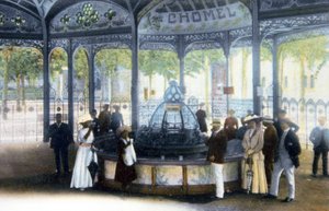 ヴィシーのショメルの泉、1910年頃（絵葉書） 作： Unbekannter Künstler