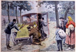 南仏クレマンソー車の故障 作： Unbekannter Künstler
