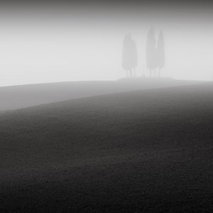 カンファレンス、トスカーナ、イタリア、2015年 (白黒写真) 作： Leopold Blonder