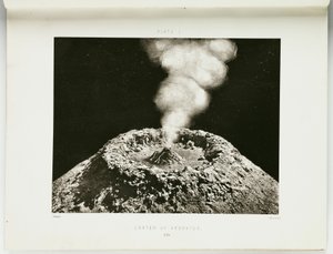 ベスビオのクレーター 作： Unbekannter Künstler
