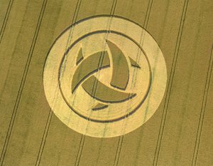 1999年7月23日のクロップサークル（写真