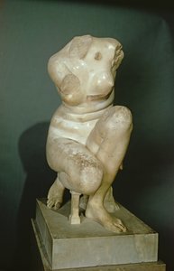 伏せたアフロディーテ 紀元前3世紀後半のギリシャのブロンズ原型をローマがコピーしたもの（大理石