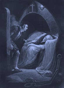 エドモンド・モーティマーの死 作： Unbekannter Künstler