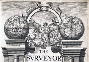 The Surveyor」の表紙のディテール 作： Unbekannt