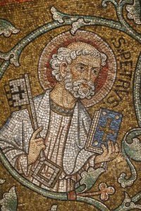 イスラエルのエルサレムにあるドミション修道院（St-Peter.