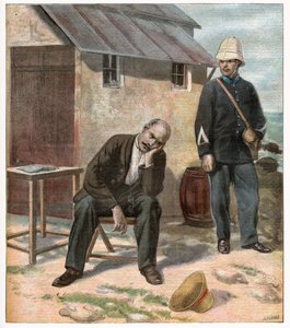 ドレフュス事件。 1896年（彫刻） 作： Unbekannter Künstler