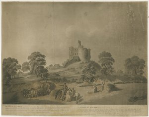 ダドリー城：-キープ：説明が刻まれたアクアチント、nd [c 1793]