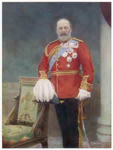 エドワード7世（1841-1910）1901-1910年のイギリス国王、ダウニー撮影 作： Unbekannter Künstler
